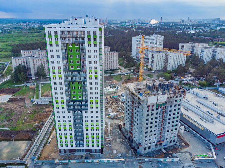 2-к. квартира, 60,7 м², 17/25 эт.