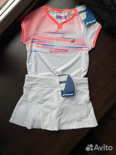 Поло и юбка для тенниса Babolat 6-8 лет