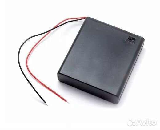 Батарейный отсек под 4 аа закрытый (кнопка On/Off)