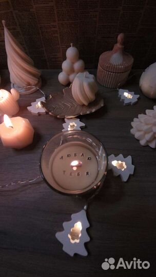 Свечи кокосовые ароматические