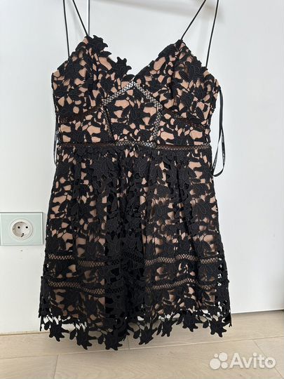 Платье self portrait