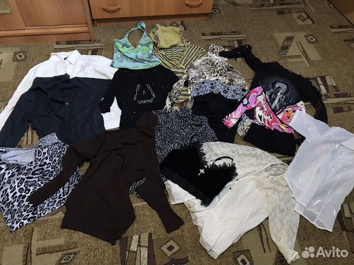 Вещи пакетом y2k клеш джинсы лонгслив брюки