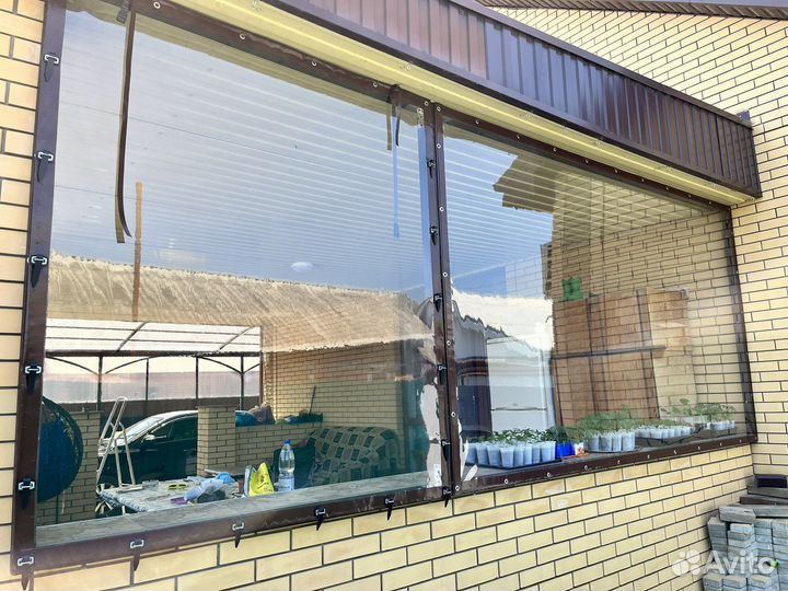 Мягкие окна под ключ