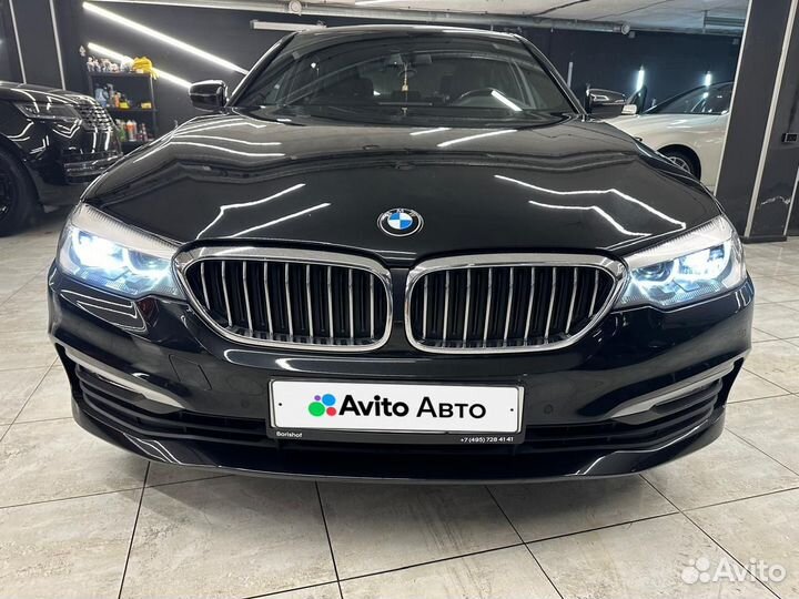 BMW 5 серия 2.0 AT, 2017, 105 000 км