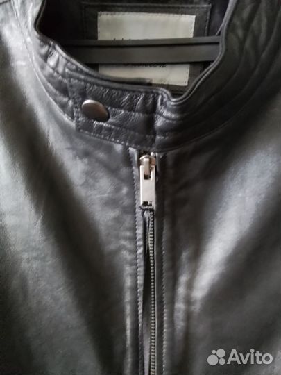 Кожаная куртка мужская 54 56 натур