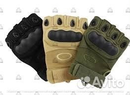 Перчатки тактические без пальцев