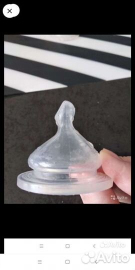 Комплект бутылочка+соски