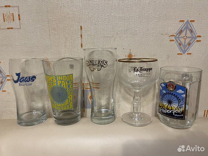 Пивные кружки, бокалы, стаканы
