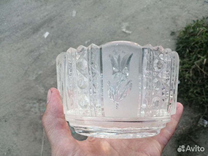 Хрустальная ваза СССР