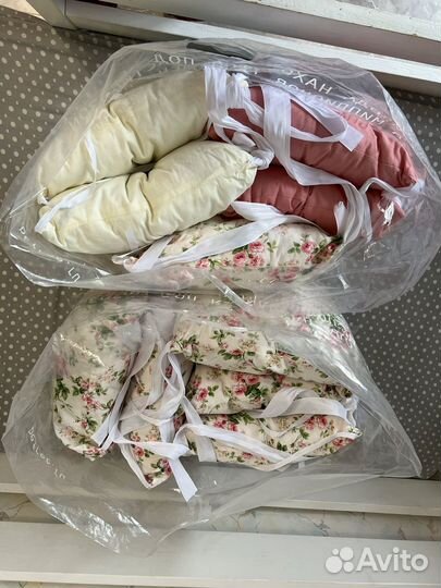 Бортики в кроватку