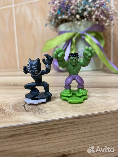 Киндер халк и черная пантера marvel