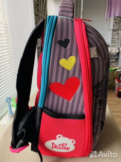 Ранец рюкзак школьный для девочки