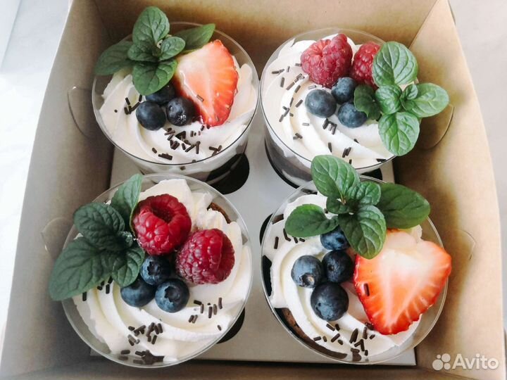 Капкейки, трайфлы