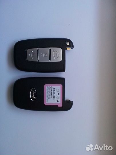 Новый смарт ключ Хюндай санта фе (keyless go)