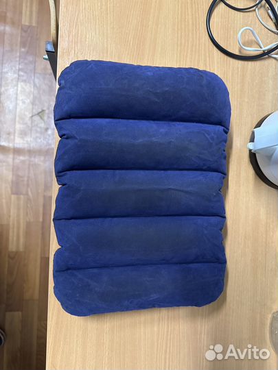 Подушка Intex надувная, велюр, 43х28х9 см