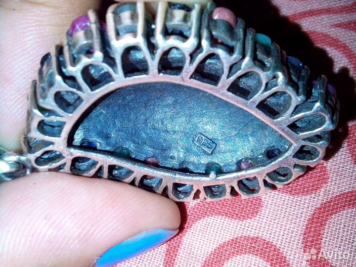 Кулон серебро СССР