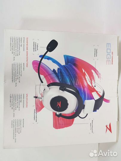 Наушники игровые ZET gaming Edge Новые