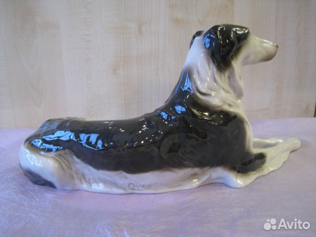 Фарфоровая Статуэтка Собаки Борзая Розенталь