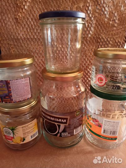 Банки стеклянные винтовые для консервирования