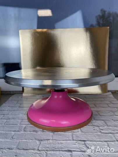 Поворотный столик кондитерский для торта