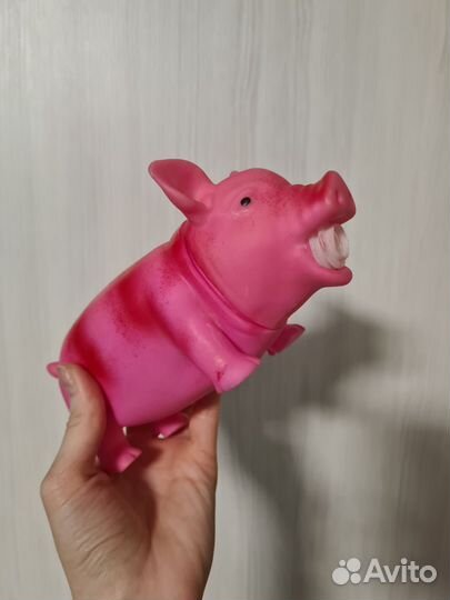 Игрушка резиновая для собак свинья
