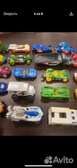 Игрушечные машинки hot wheels, б/у