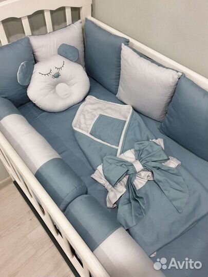 Бортики в детскую кроватку