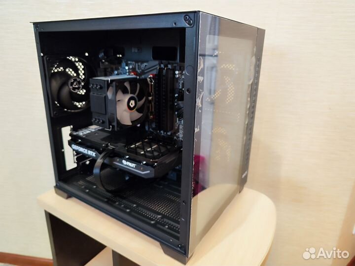 Новый Игровой пк Ryzen 5 5600 4060 16gb SSD 512Gb