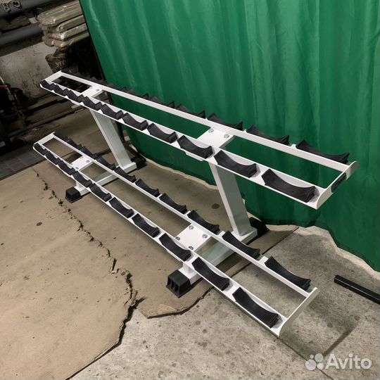 Подставка гантельная 2-х ярусная на 10 пар AV601/8