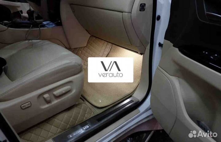 3D коврики из экокожи Lexus LX 570 2016