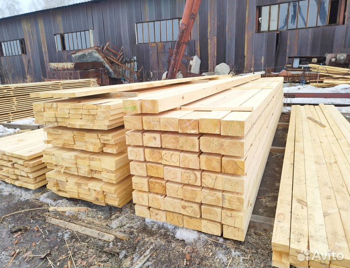 Брусок 40х50, брус, доска из сосны / пиломатериалы