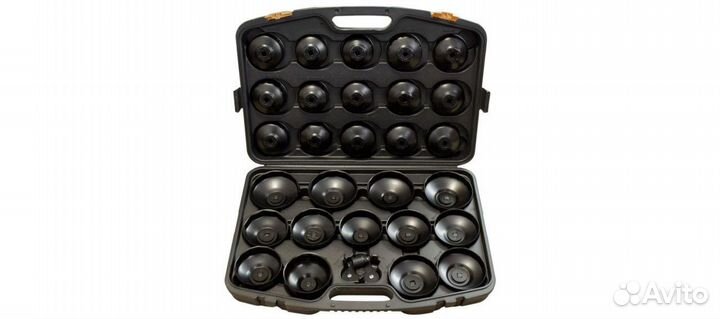 Ключ д/масляного фильтра чашка набор 30 эл. Geko