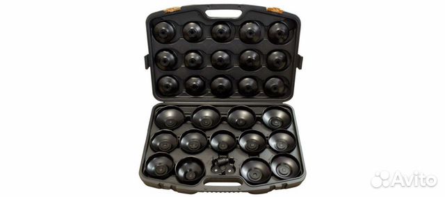 Ключ д/масляного фильтра чашка набор 30 эл. Geko