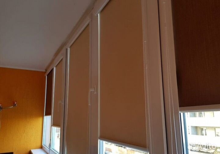 Рулонные кассетные шторы блекаут T9934-Q7447