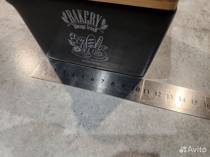 Сахарница, банка для соли 300 мл бамбуковая крышка