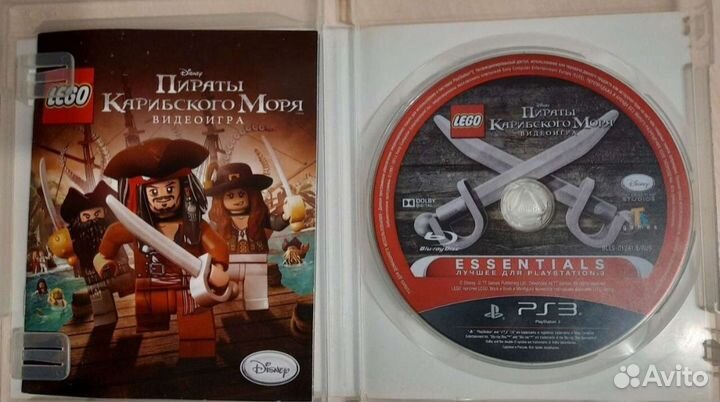 Lego Пираты Карибского моря PS3