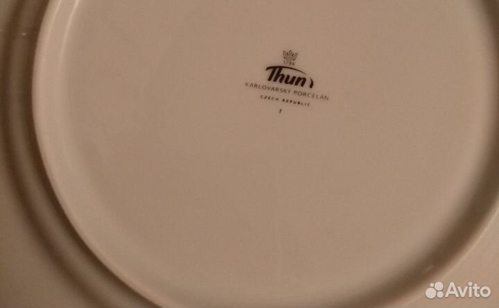 Набор новой чешской фарфоровой посуды