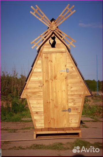 Уличный туалет с установкой BLU777