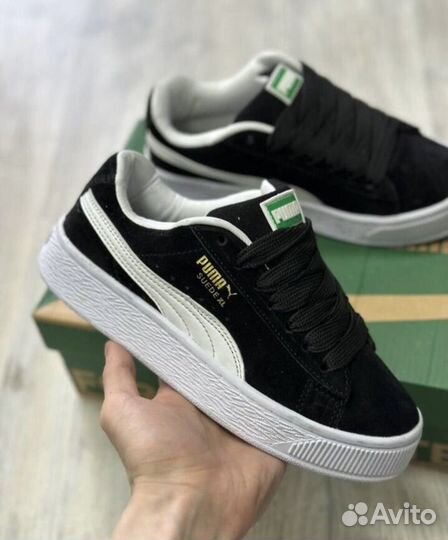 Кроссовки женские Puma Suede дутые