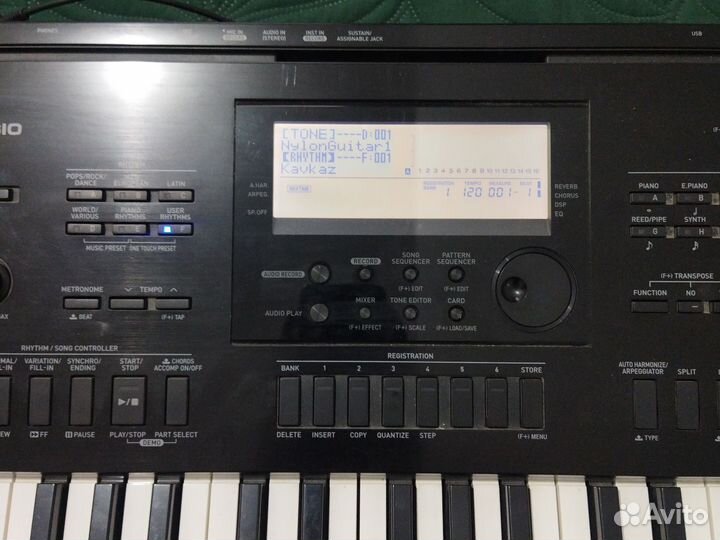 Синтезатор casio ctk 7200