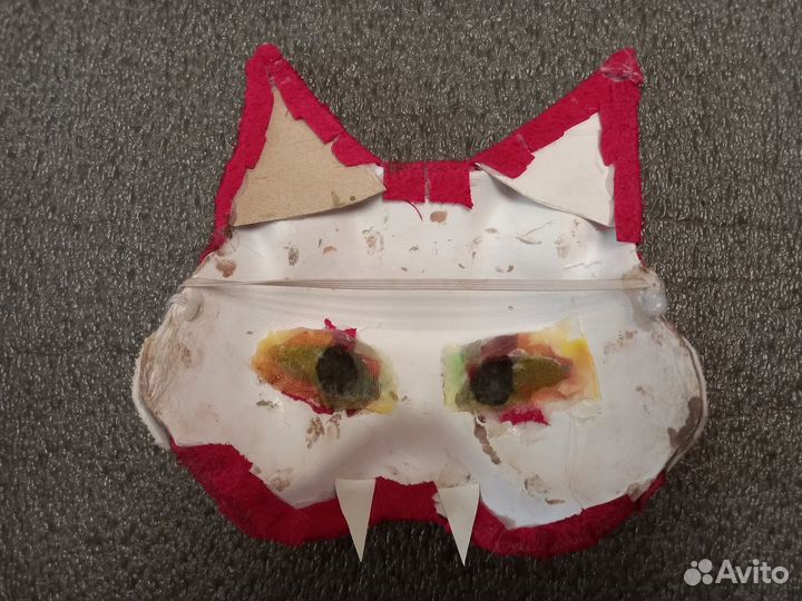 Маска для квадробики лиса / маски на заказ