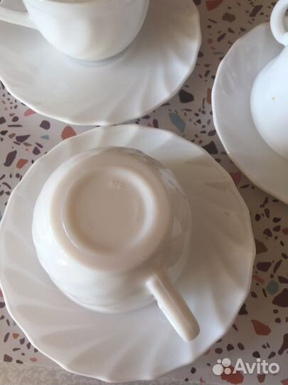 Чашка с блюдцем