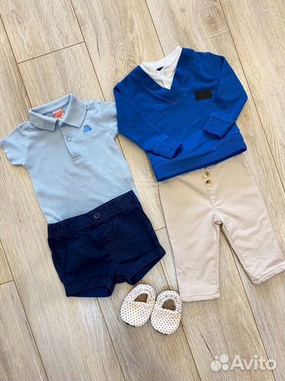 Вещи пакетом на весну для мальчика 56 62 комбинезо