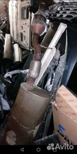 Глушитель средняя часть тойота лексус