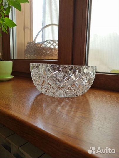 Две Вазы хрустальных СССР