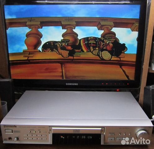 Panasonic DVD CD Audio Player