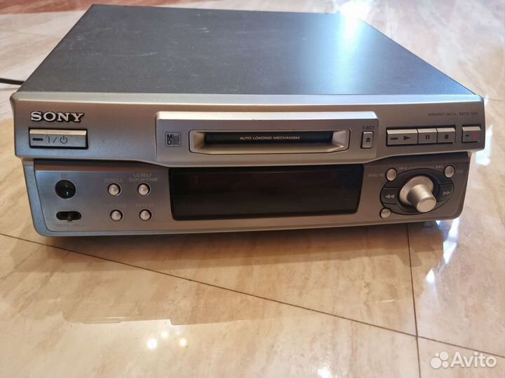 Рекордер Минидиск, Minidisk Deck Sony MDS-S41