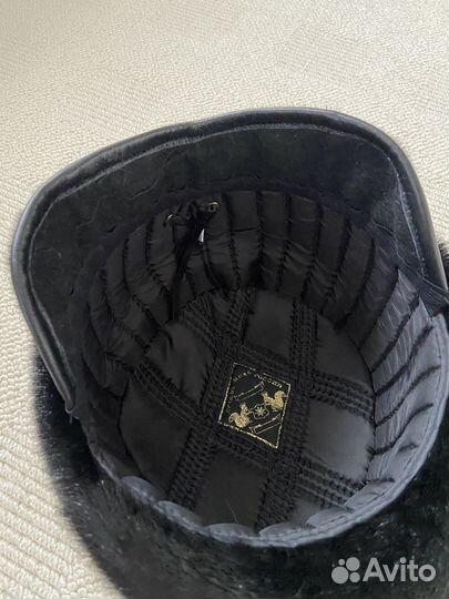 Меховая мужская кепка