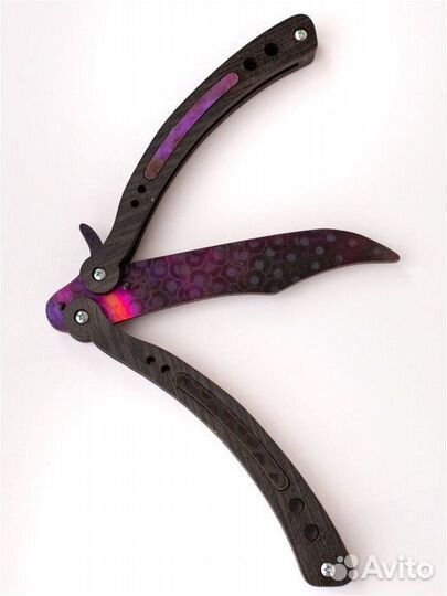 Сувенир деревянный «Нож бабочка, микс