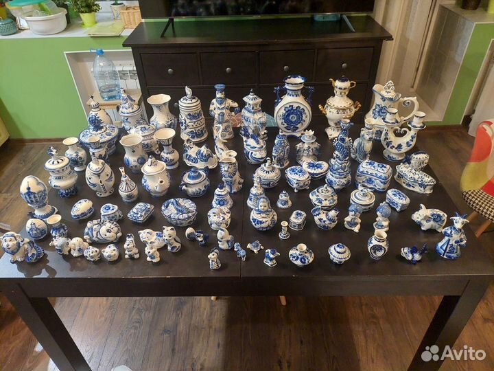 Посуда гжель